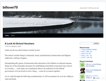 Tablet Screenshot of billover70.wordpress.com