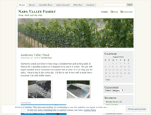Tablet Screenshot of napavalleyfamily.wordpress.com