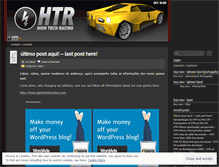 Tablet Screenshot of htrdev.wordpress.com