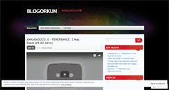 Desktop Screenshot of blogorkun.wordpress.com