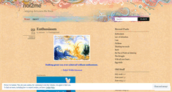 Desktop Screenshot of nol2me.wordpress.com