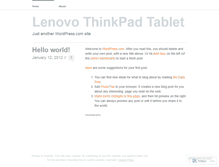 Tablet Screenshot of lenovoideapadreview93.wordpress.com