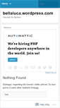 Mobile Screenshot of bellaluca.wordpress.com