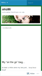 Mobile Screenshot of aikz86.wordpress.com