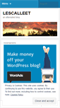 Mobile Screenshot of lescalleet.wordpress.com