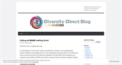 Desktop Screenshot of diversitydirect.wordpress.com