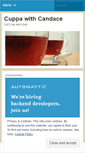 Mobile Screenshot of candacevan.wordpress.com