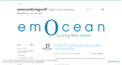 Desktop Screenshot of emoceanlivingwell.wordpress.com