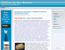 Tablet Screenshot of bormaden.wordpress.com