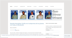 Desktop Screenshot of heroescubanos.wordpress.com