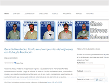 Tablet Screenshot of heroescubanos.wordpress.com