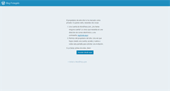 Desktop Screenshot of dialogoycreatividad.wordpress.com