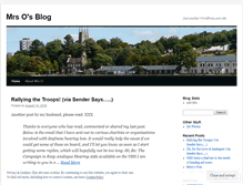 Tablet Screenshot of missuso.wordpress.com