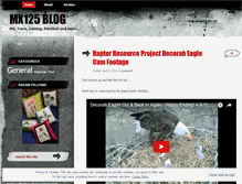 Tablet Screenshot of mx125.wordpress.com