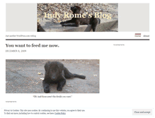 Tablet Screenshot of indyrome.wordpress.com