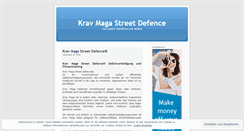 Desktop Screenshot of kravmagasd.wordpress.com