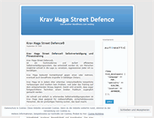 Tablet Screenshot of kravmagasd.wordpress.com