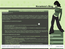 Tablet Screenshot of noraelena.wordpress.com