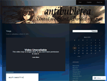 Tablet Screenshot of antibubletea.wordpress.com
