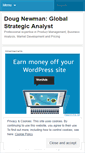 Mobile Screenshot of dougnewmanpro.wordpress.com