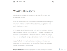 Tablet Screenshot of myfriendkelly.wordpress.com