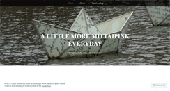 Desktop Screenshot of mittaipink.wordpress.com