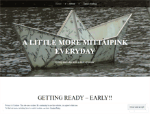 Tablet Screenshot of mittaipink.wordpress.com