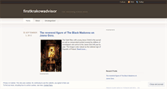 Desktop Screenshot of firstkrakowadvisor.wordpress.com