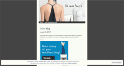 Desktop Screenshot of haumasanta.wordpress.com