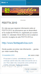 Mobile Screenshot of festta2009.wordpress.com