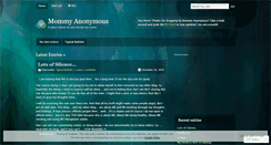 Desktop Screenshot of mommyanon04.wordpress.com