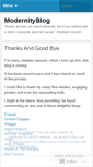 Mobile Screenshot of modernityblog.wordpress.com