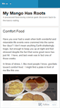 Mobile Screenshot of mymangohasroots.wordpress.com