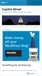Mobile Screenshot of capitolstreet.wordpress.com