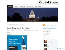 Tablet Screenshot of capitolstreet.wordpress.com