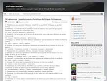 Tablet Screenshot of culturaemocao.wordpress.com