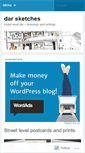 Mobile Screenshot of darsketches.wordpress.com