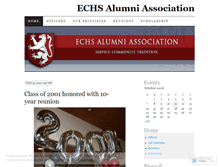 Tablet Screenshot of echsalumni.wordpress.com