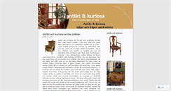 Desktop Screenshot of antiktkuriosa.wordpress.com