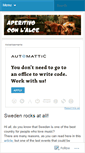 Mobile Screenshot of aperitivoconalce.wordpress.com