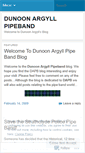 Mobile Screenshot of dunoonargyllpb.wordpress.com