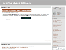 Tablet Screenshot of dunoonargyllpb.wordpress.com