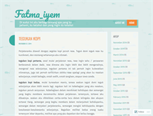 Tablet Screenshot of ctzahra.wordpress.com