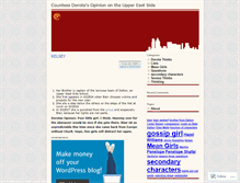 Tablet Screenshot of countessdorota.wordpress.com