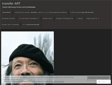 Tablet Screenshot of kunstverein.wordpress.com