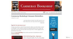 Desktop Screenshot of cammeraybookshop.wordpress.com