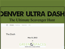 Tablet Screenshot of denverultradash.wordpress.com