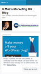 Mobile Screenshot of keithmcintyrekmac.wordpress.com