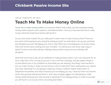 Tablet Screenshot of clickbankpassiveincomesite.wordpress.com