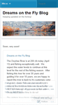 Mobile Screenshot of dreamsonthefly.wordpress.com